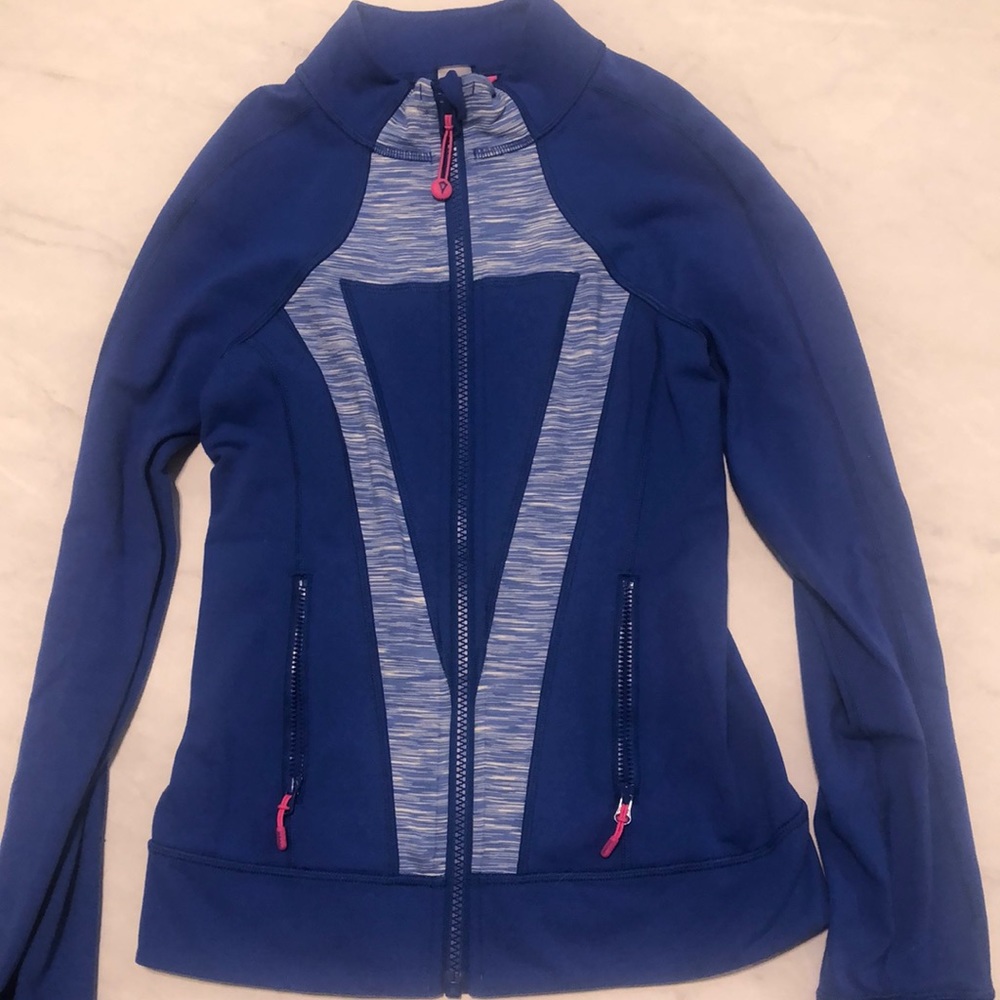 blue kids ivivva(kids lululemon)jacket